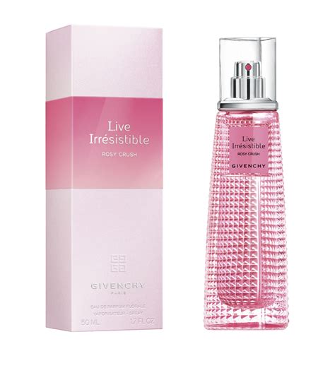 givenchy live irresistible rosy crush eau de parfum florale spray|givenchy pink perfume.